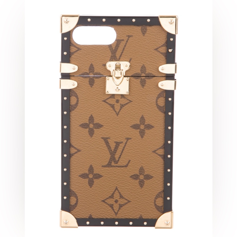 Authentic Louis Vuitton 2016 Reverse Monogram Eye-Trunk iPhone 7 Plus Case - Picture 6 of 10